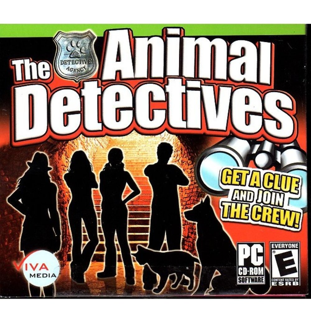 The Clue Club: Animal Detectives (PC-CD, 2009) Win XP/Vista - NEW in Flat Pack